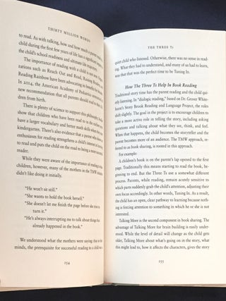 THIRTY MILLION WORDS; Building a Child's Brain / Tune In, Talk More, Take Turns