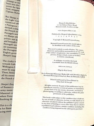 SHARPE'S ESCAPE:; Richard Sharpe and the Bussaco Campaign, 1810
