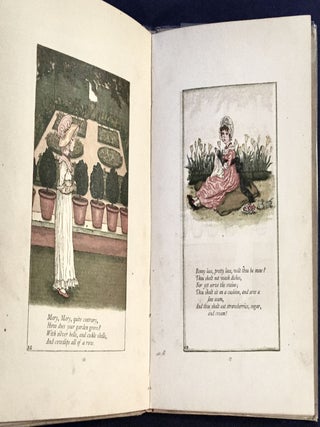 MOTHER GOOSE; or the Old Nursery Rhymes / Illustrated by Kate Greenaway / engraved and printed by Edmund Evans