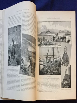 CAMPFIRE AND BATTLEFIELD; An Illustrated History of the ampaigns and Conflicts of the Civil War / By Rossiter Johnson with special contributions by Gen. J.T. Morgan, Gen. O,O, Howard, Gen. Seldon Connon et al.