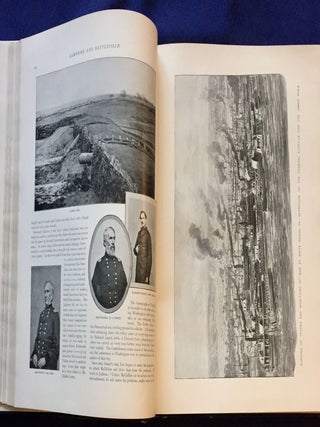CAMPFIRE AND BATTLEFIELD; An Illustrated History of the ampaigns and Conflicts of the Civil War / By Rossiter Johnson with special contributions by Gen. J.T. Morgan, Gen. O,O, Howard, Gen. Seldon Connon et al.