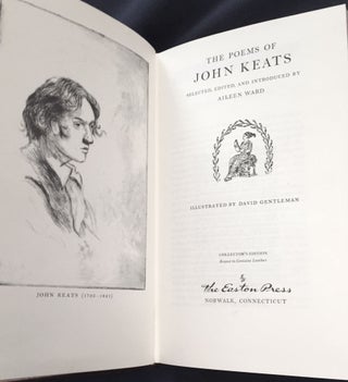 Item #6880 THE POEMS OF JOHN KEATS; Selected, Edited, and Introduced by Aileen Ward / Illustrated...