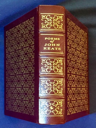 THE POEMS OF JOHN KEATS; Selected, Edited, and Introduced by Aileen Ward / Illustrated by David Gentleman / Collector's Edition / Bound in Genuine Leather
