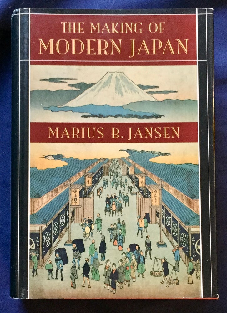 Item #6972 THE MAKING OF MODERN JAPAN. Marius B. Jansen.