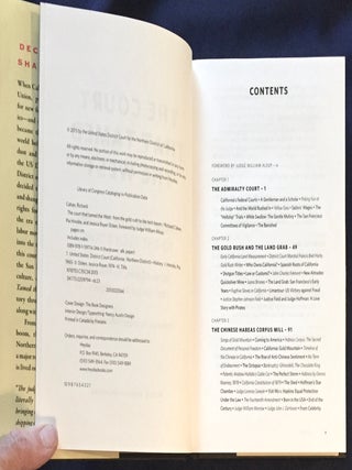 THE COURT THAT TAMED THE WEST; From the Gold Rush to the Tech Boom / Foreword by Judge William Alsup