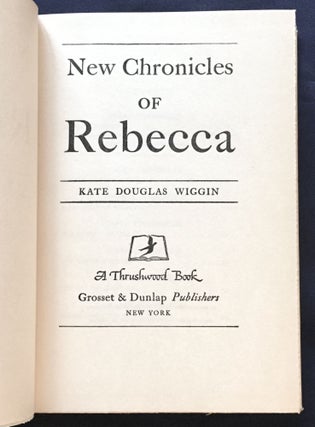 NEW CHRONICLES OF REBECCA