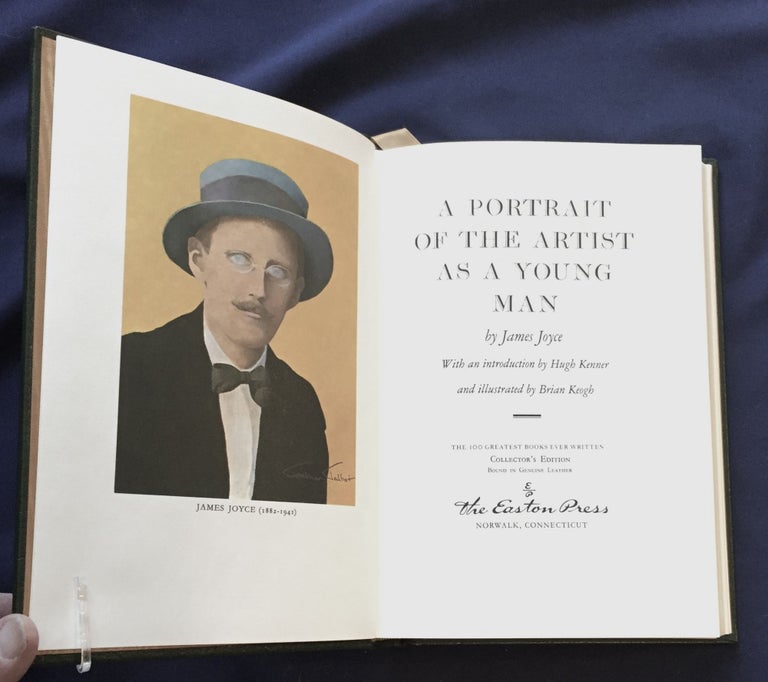 Item #7081 PORTRAIT OF THE ARTIST AS A YOUNG MAN; With an Introduction by Hugh Kenner / and Illustrated by Brian Keogh. James Joyce.