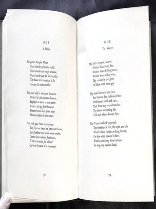 RONSARD LYRICS; Translated by William Stirling / Chosen by Mervyn Savill