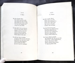 RONSARD LYRICS; Translated by William Stirling / Chosen by Mervyn Savill
