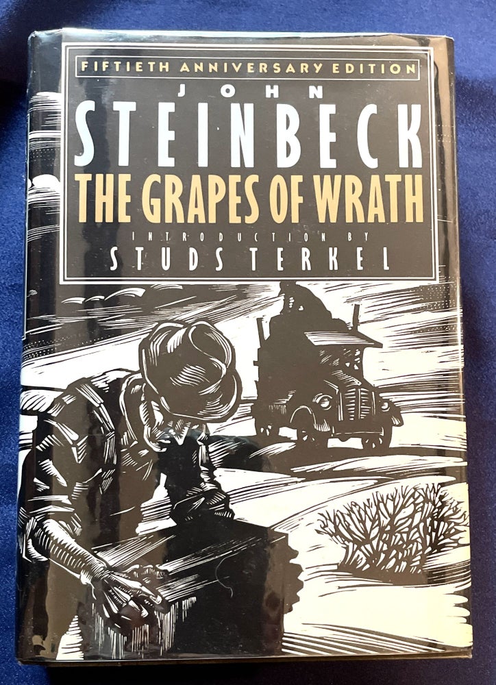 Item #7187 THE GRAPES OF WRATH; Introduction by Studs Terkel. John Steinbeck.