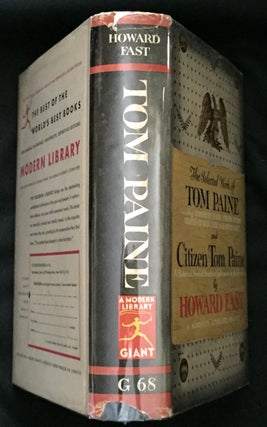 THE SELECTED WORK of TOM PAINE & CITIZEN TOM PAINE; by Howard Fast