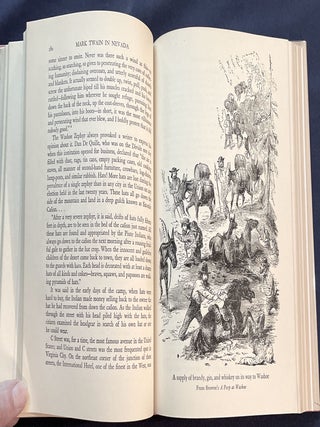 MARK TWAIN IN NEVADA; By Effie Mona Mack / Illustrated