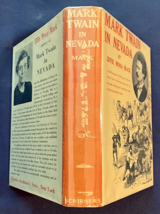 MARK TWAIN IN NEVADA; By Effie Mona Mack / Illustrated