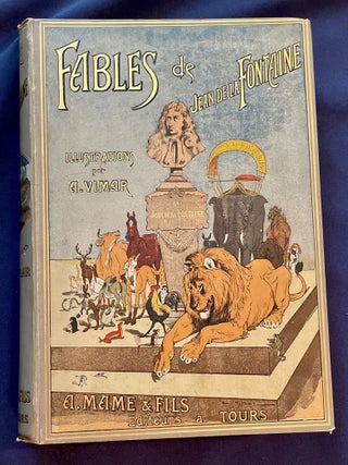Item #7276 FABLES DE JEAN DE LA FONTAINE; Illustrations de Vimar. Jean de la La Fontaine