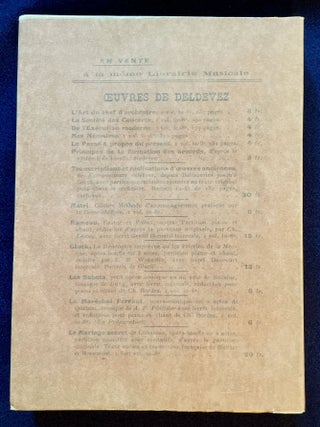 BEETHOVEN ET SES TROIS STYLES; Édition Nouvelle / Avec un avant-apropos et une bibliographie des ouvrages relatifs a Beethoven / par M. D. Calvocoressi / et orné d'un portrait de Beethoven avec signature et fac-simile d'écriture