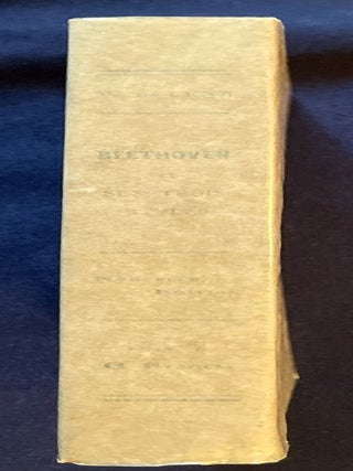 BEETHOVEN ET SES TROIS STYLES; Édition Nouvelle / Avec un avant-apropos et une bibliographie des ouvrages relatifs a Beethoven / par M. D. Calvocoressi / et orné d'un portrait de Beethoven avec signature et fac-simile d'écriture