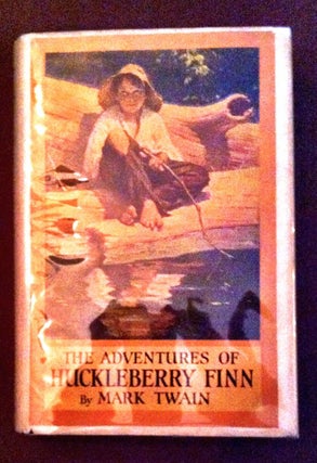 Item #73 THE ADVENTURES OF HUCKLEBERRY FINN; (Tom Sawyer's Comrade). Mark Twain