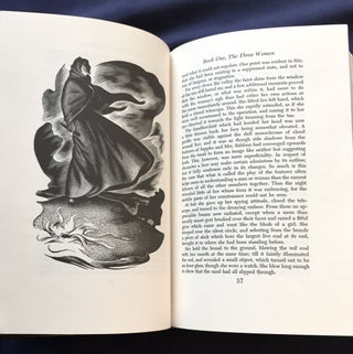 THE RETURN OF THE NATIVE; By Thomas Hardy / with an introduction by John Bayley / and wood engravings by Agnes Miller Parker