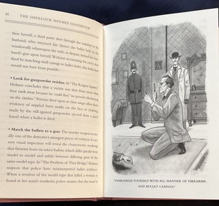 THE SHERLOCK HOLMES HANDBOOK; The Methods and Mysteries of the World's Greatest Detective / By Ransome Riggs / Illustrations by Eugene Smith