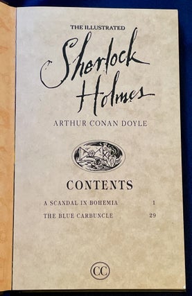 THE ILLUSTRATED SHERLOCK HOLMES; Arthur Conan Doyle / Contents: A Scandal in Bohemia / The Blue Carbuncle