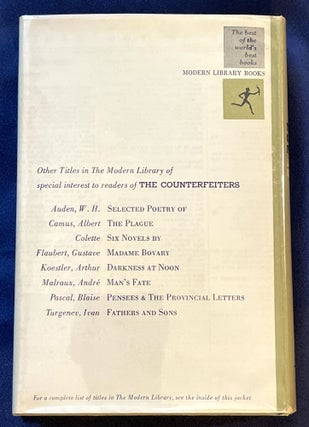 THE COUNTERFEITERS; With Journal of "The Counterfeiters" / The Novel translated from the French by Dorothy Bussy / The Journal translated from the French and annotated by Justin O'Brien