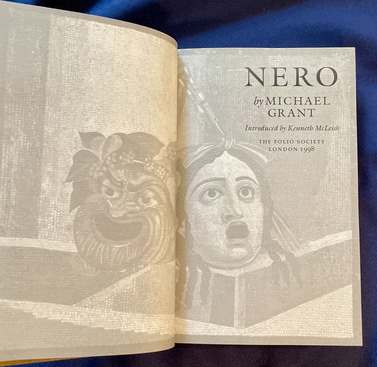 Item #7487 NERO; by Michael Grant / Introduced by Kenneth MacLeish. Michael Grant.