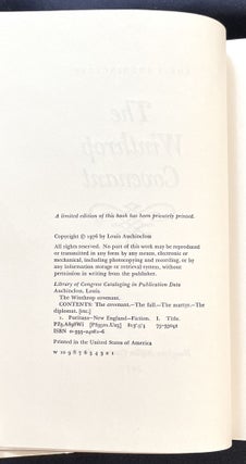 THE WINTHROP COVENANT