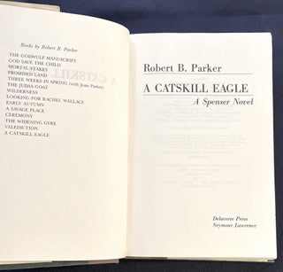 A CATSKILL EAGLE; A Spenser Novel