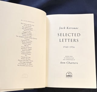 JACK KEROUAC; Selected Letters 1940--1960 / Edited with an Introduction and Commentary by Ann Charters