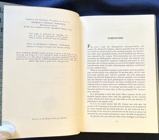 CLASSICS IN NEUROLOGY; Selected by Richard Sherman Lyman, M.D., / H. S. Burr, editor