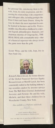 THE REAL DEAL; Sandy Weill and Judah S. Kraushaar / MY LIFE in BUSINESS and PHILANTHROPY
