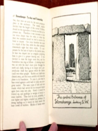 STONEHENGE; Today & Yesterday by Frank Stevens / Curator of the Salisbury Museum with Plans and Illustrations by Heywood Sumner. F.S.A.
