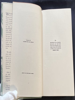 EDGE OF THE JUNGLE; By William Beebe