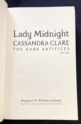 LADY MIDNIGHT; The Dark Artifices Book One