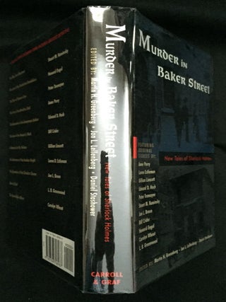 Item #776 MURDER IN BAKER STREET; New Tales of Sherlock Holmes. Sherlockiana, Martin H....