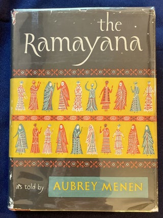 Item #7842 THE RAMAYANA; as told by Aubrey Menen. Aubrey Menen