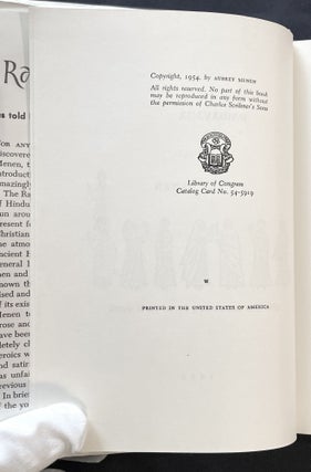 THE RAMAYANA; as told by Aubrey Menen