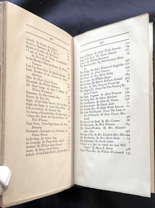 SONGS OF NATURE; Edited by John Burroughs