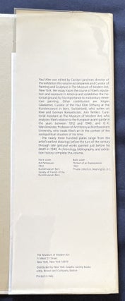 PAUL KLEE; Edited by Carolyn Lanchner / The Museum of Modern Art Art, New York