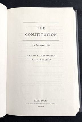 THE CONSTITUTION; An Introduction