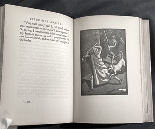 THE SATYRICON OF PETRONIUS ARBITER; In the Translation Attributed to OSCAR WILDE with an Introduction / Illustrations by Allen Lewis