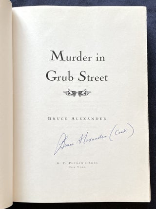 MURDER IN GRUB STREET