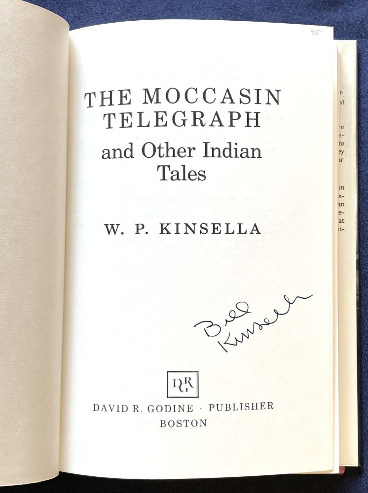 Item #8151 THE MOCCASIN TELEGRAPH; and Other Indian Tales. W. P. Kinsella.