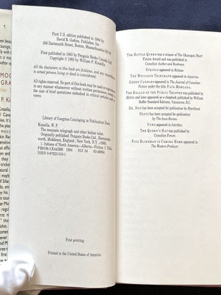 THE MOCCASIN TELEGRAPH; and Other Indian Tales