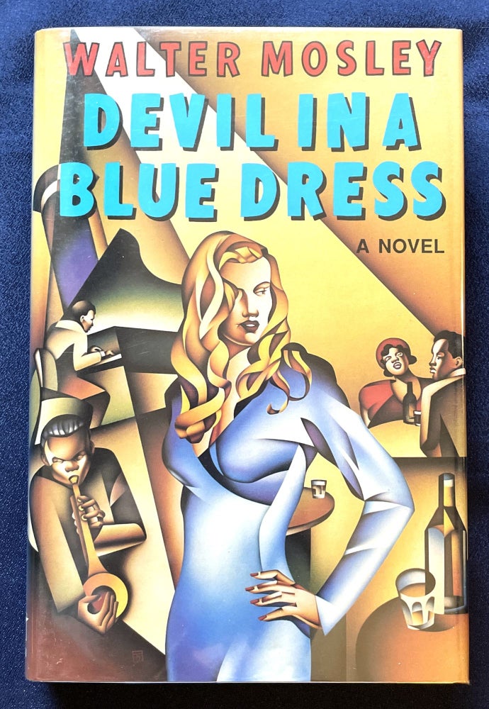 Item #8153 DEVIL IN A BLUE DRESS. Walter Mosley.