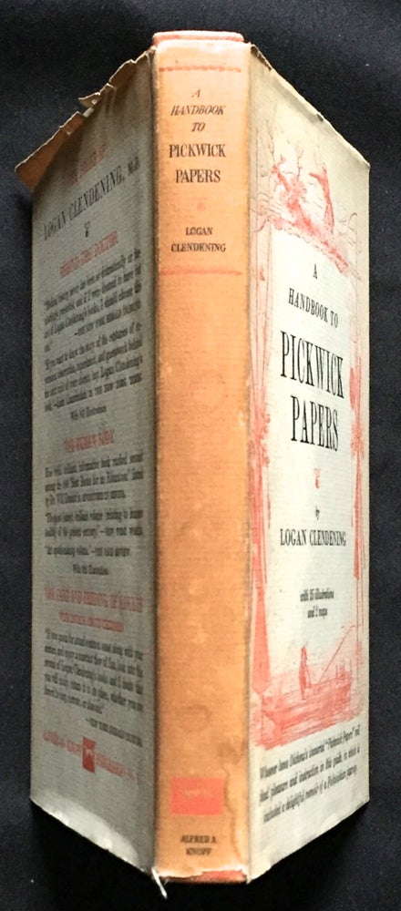 Item #816 A HANDBOOK TO PICKWICK PAPERS. Charles Dickens, Logan Clendening.
