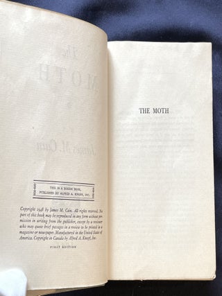 THE MOTH; By James M. Cain