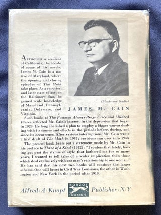 THE MOTH; By James M. Cain
