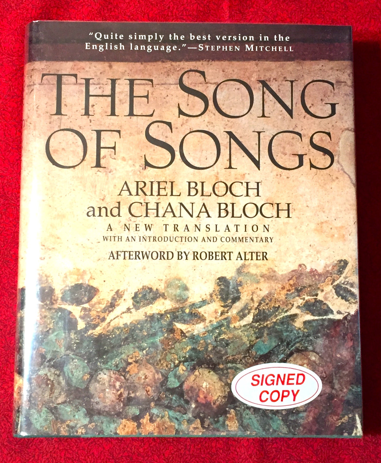 Afterword　OF　Robert　Commentary　by　A　Chana　and　an　Hebrew　Edition:　facing　Bloch　Translation　THE　English　New　Ariel　Introduction　with　SONG　Alter　SONGS;　Translation　Block,　First