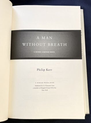 A MAN WITHOUT BREATH; A Bernie Gunther Novel